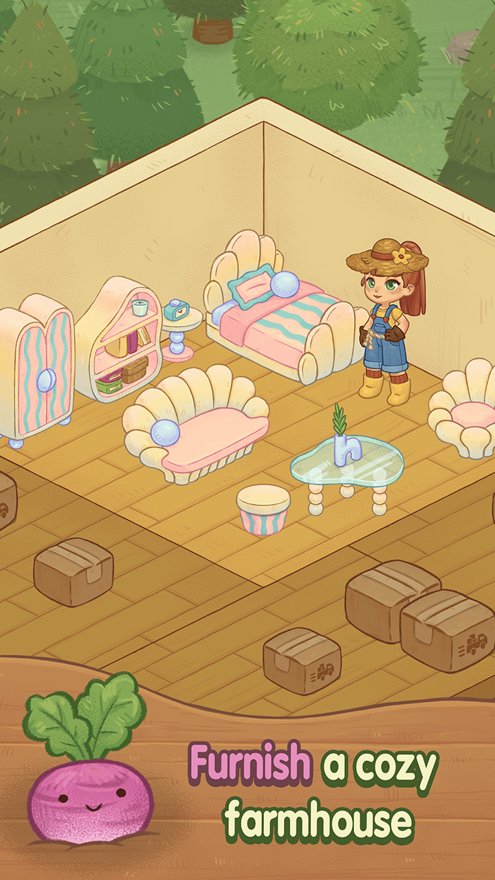 Tap Tap Farm: Cozy Idle Story